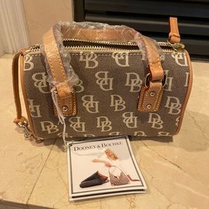Dooney & Bourke mini barrel satchel